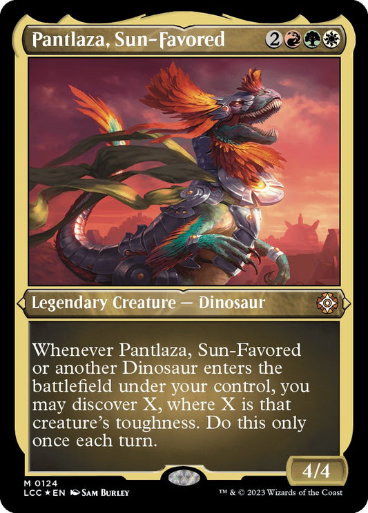 Pantlaza, Sun-Favored (Display Commander) - Thick Stock