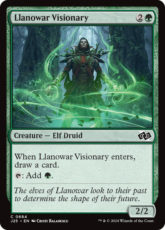 Llanowar Visionary [J25 - 684]