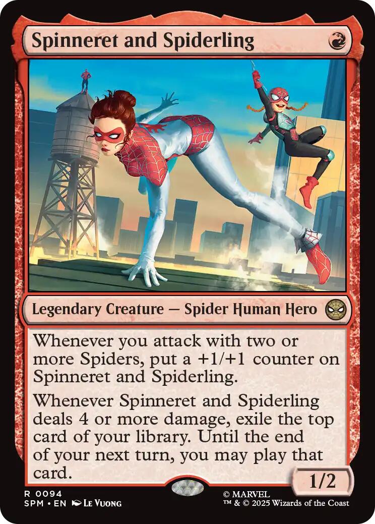 Spinneret and Spiderling [SPM - 94]