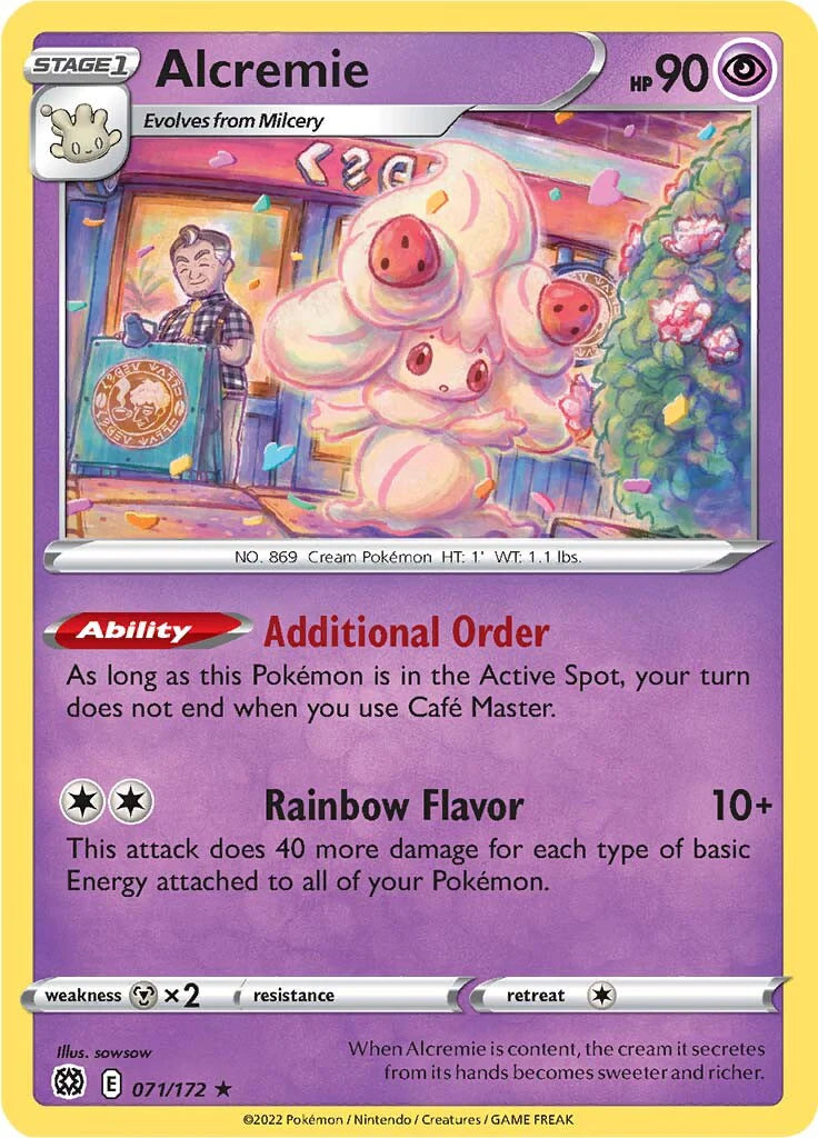 Alcremie (071/172) [Sword & Shield: Brilliant Stars] - Cleric's Crypt