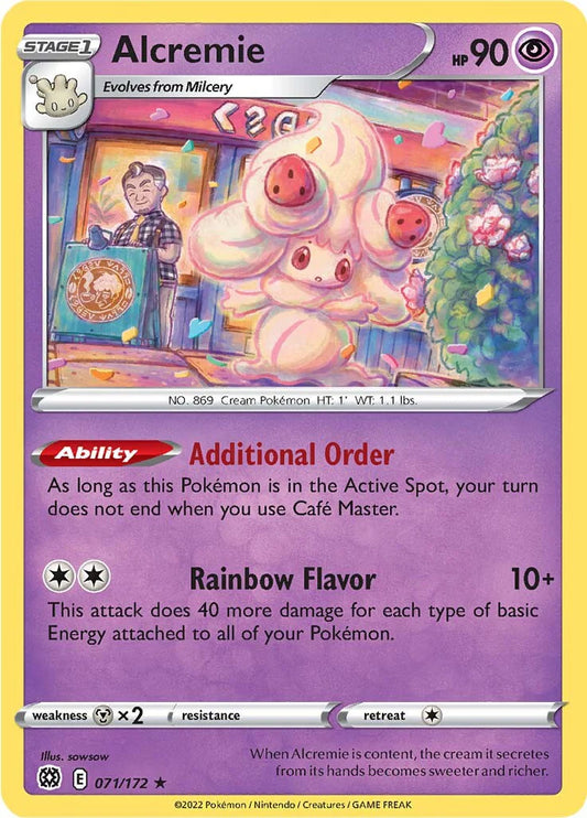 Alcremie (071/172) [Sword & Shield: Brilliant Stars] - Cleric's Crypt