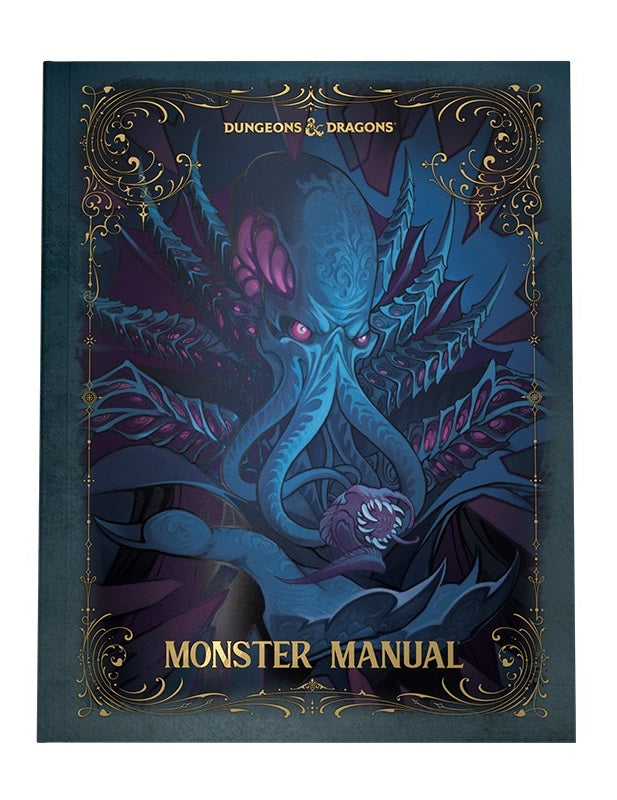 D&D Dungeons & Dragons Monster Manual Hardcover Alternative Cover (2024) - Cleric's Crypt