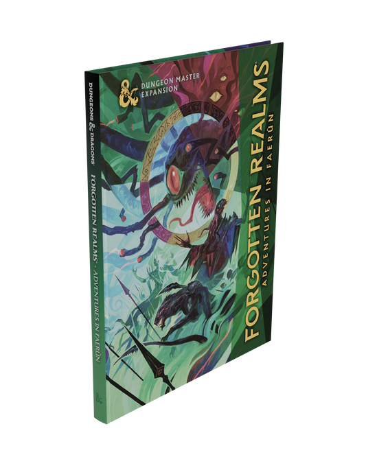 D&D Dungeons & Dragons Forgotten Realms Adventures in Faerun Hardcover Alternative Cover