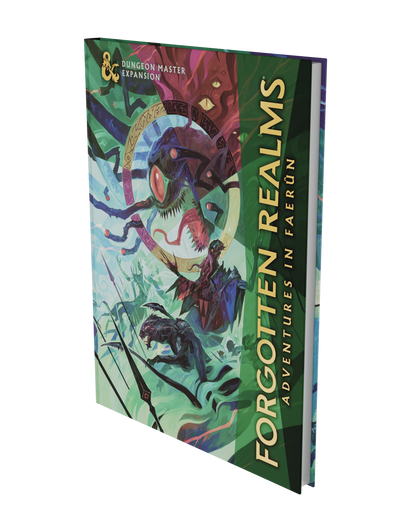 D&D Dungeons & Dragons Forgotten Realms Adventures in Faerun Hardcover Alternative Cover