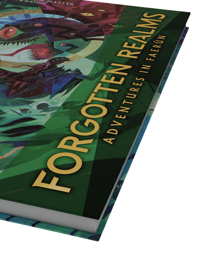 D&D Dungeons & Dragons Forgotten Realms Adventures in Faerun Hardcover Alternative Cover