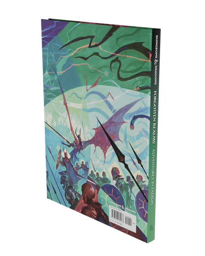 D&D Dungeons & Dragons Forgotten Realms Adventures in Faerun Hardcover Alternative Cover