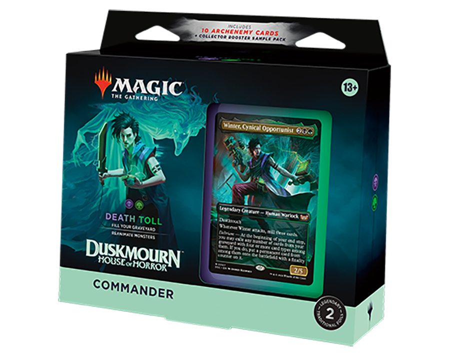 Magic: The Gathering Duskmourn: House of Horror Commander Deck - Death Toll