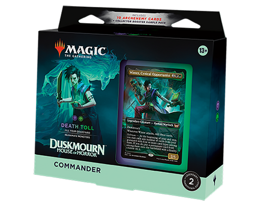 Magic: The Gathering Duskmourn: House of Horror Commander Deck - Death Toll