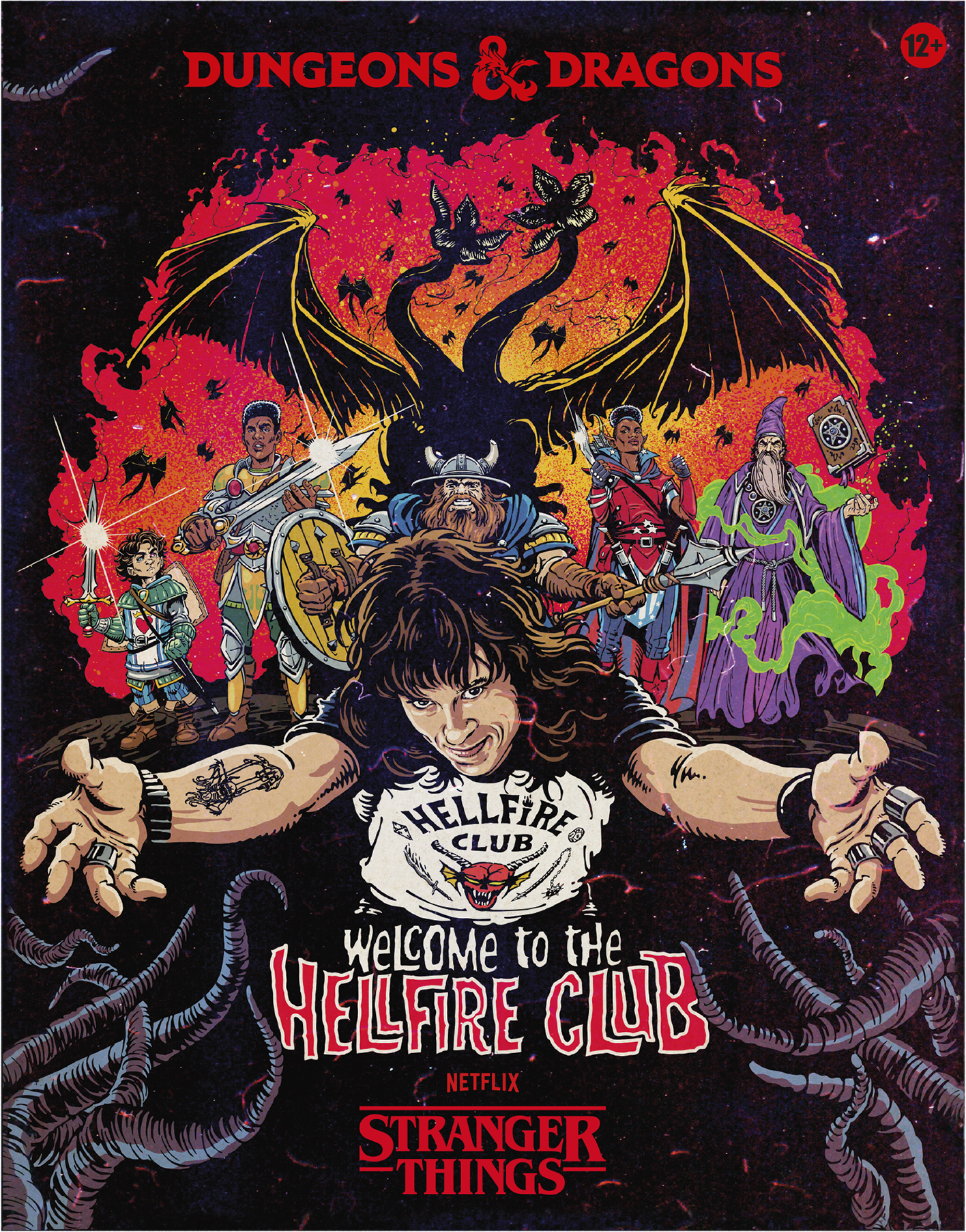 D&D Dungeons & Dragons Stranger Things Welcome to the Hellfire Club