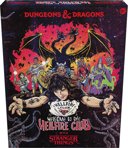 D&D Dungeons & Dragons Stranger Things Welcome to the Hellfire Club