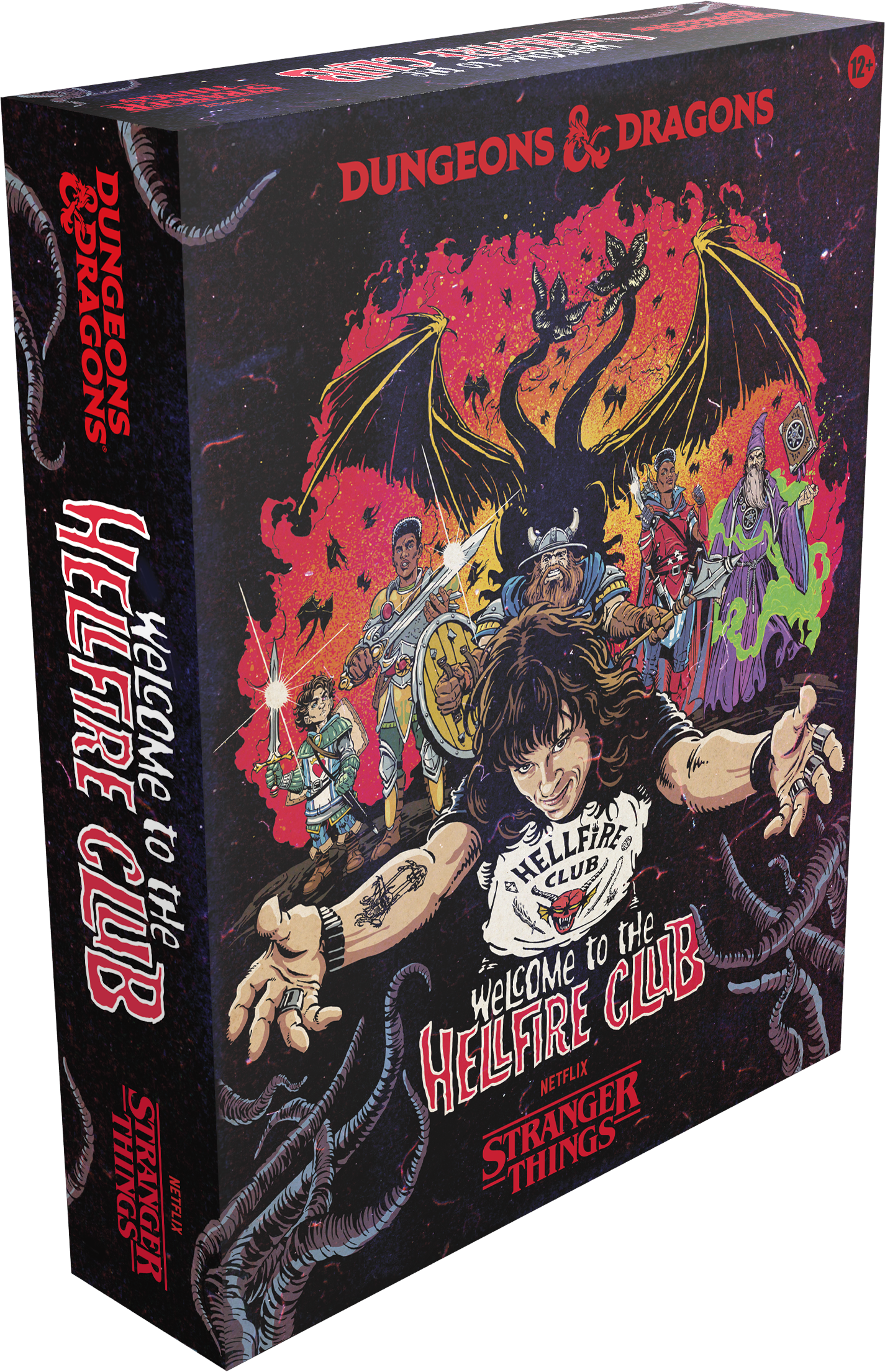 D&D Dungeons & Dragons Stranger Things Welcome to the Hellfire Club