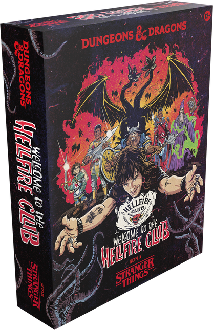 D&D Dungeons & Dragons Stranger Things Welcome to the Hellfire Club