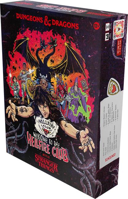 D&D Dungeons & Dragons Stranger Things Welcome to the Hellfire Club