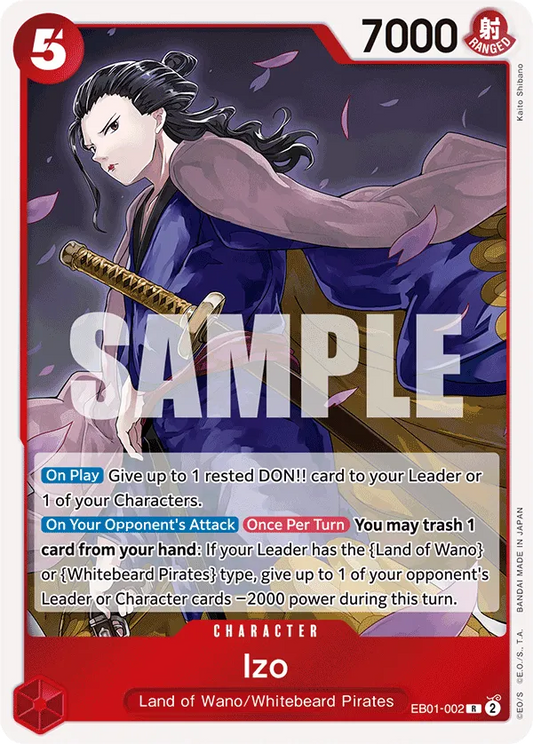 Izo (EB01-002) Extra Booster: Memorial Collection - Cleric's Crypt