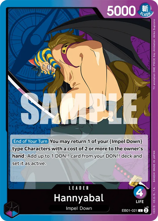 Hannyabal (EB01-021) Extra Booster: Memorial Collection - Cleric's Crypt