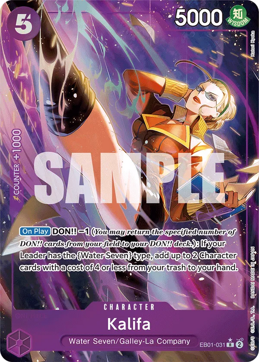 Kalifa (EB01-031) (Parallel) Extra Booster: Memorial Collection - Cleric's Crypt