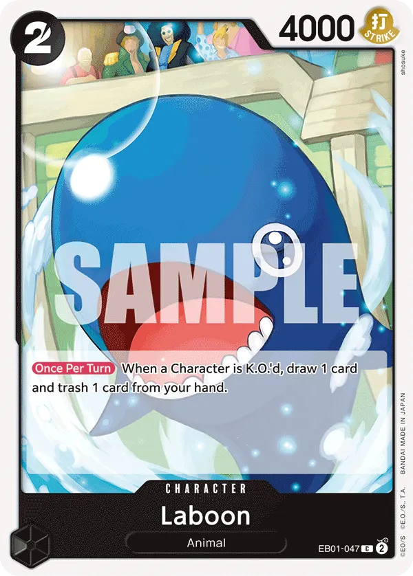 Laboon (EB01-047) Extra Booster: Memorial Collection - Cleric's Crypt