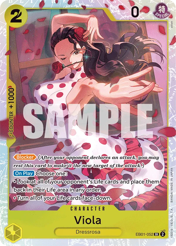 Viola (EB01-052) Extra Booster: Memorial Collection - Cleric's Crypt