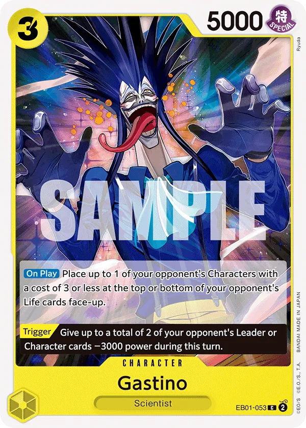 Gastino (EB01-053) Extra Booster: Memorial Collection - Cleric's Crypt