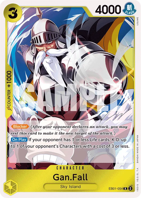 Gan.Fall (EB01-054) Extra Booster: Memorial Collection - Cleric's Crypt