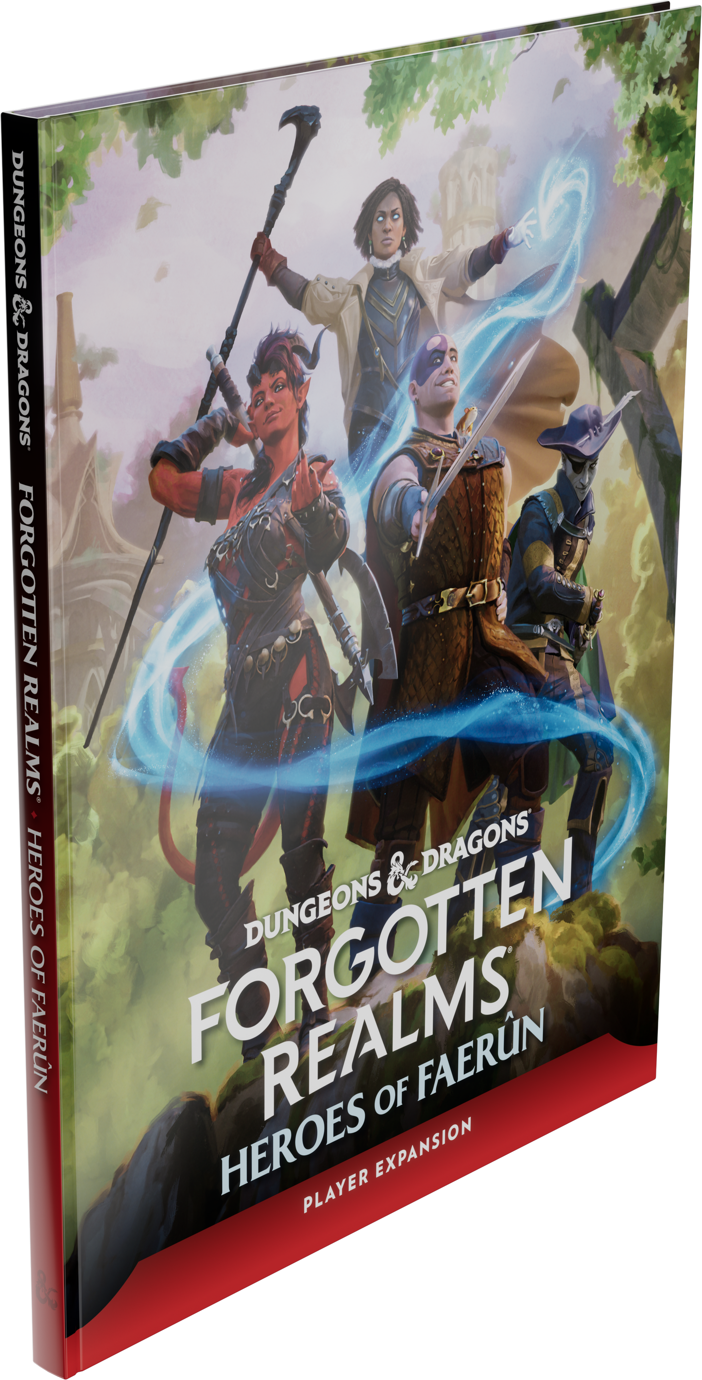 D&D Dungeons & Dragons Forgotten Realms Heroes of Faerun Player Expansion Hardcover