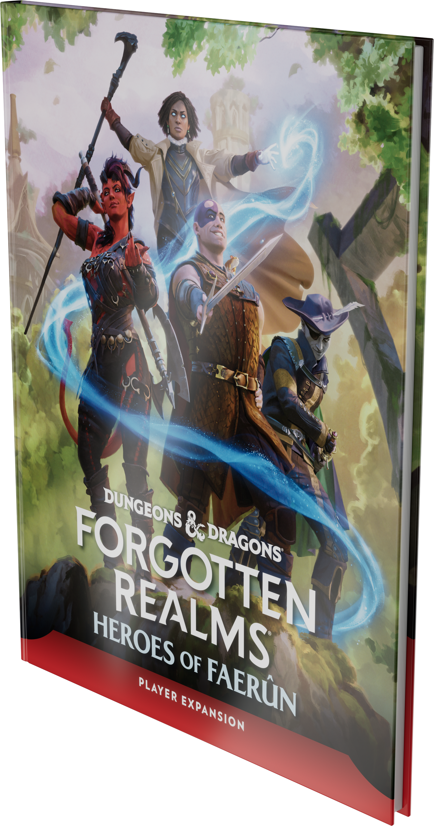D&D Dungeons & Dragons Forgotten Realms Heroes of Faerun Player Expansion Hardcover