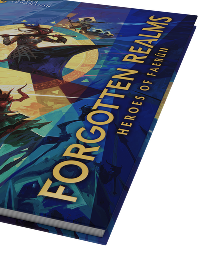D&D Dungeons & Dragons Forgotten Realms Heroes of Faerun Player Expansion Hardcover Alternative Cover