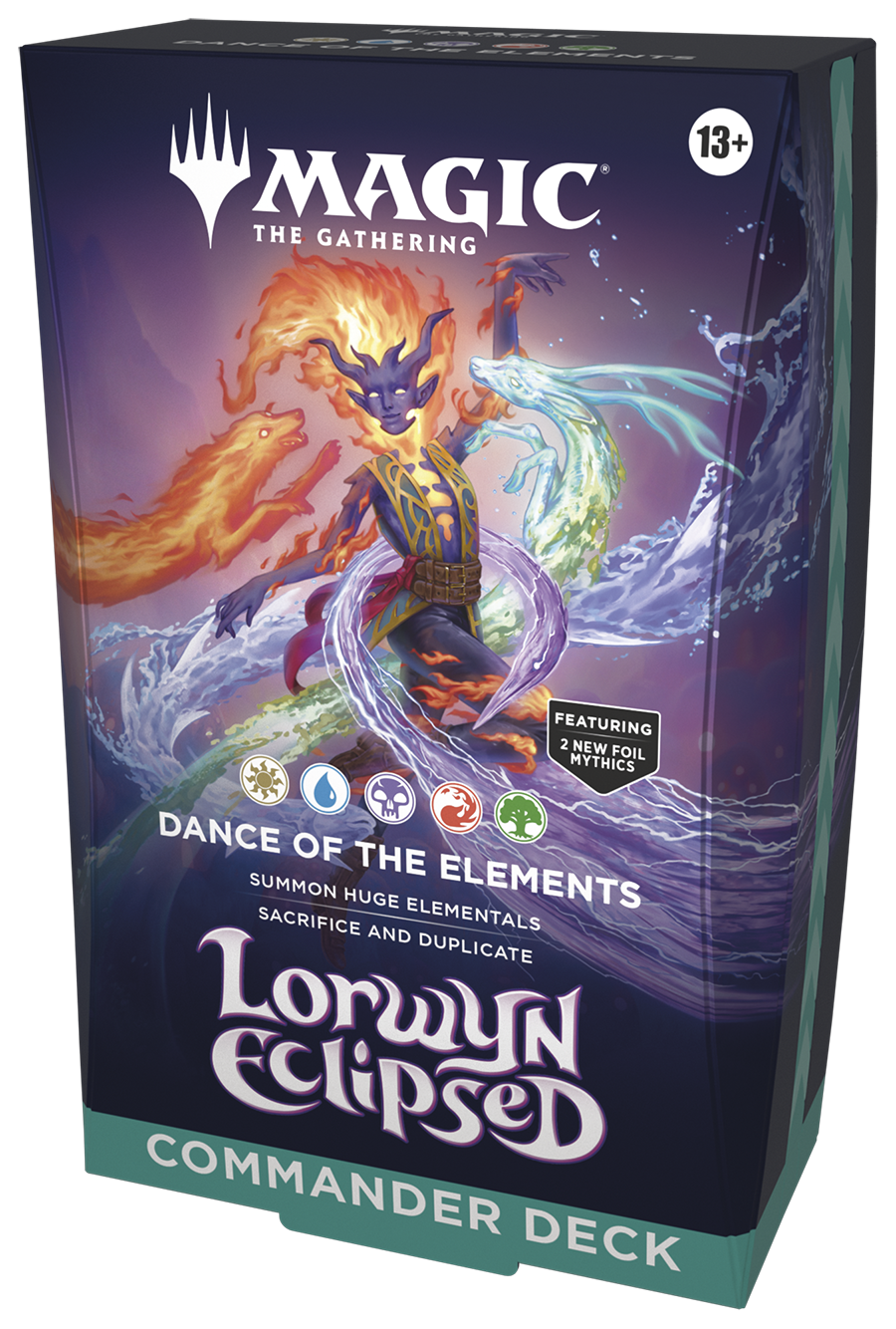 PREORDER Magic the Gathering Lorwyn Eclipsed Commander Deck Bundle (2 Pack)
