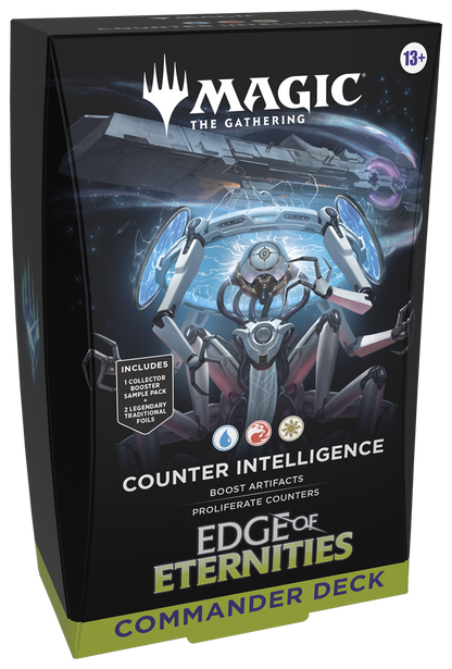 Magic the Gathering Edge of Eternities Commander Decks Combo (2 Pack)