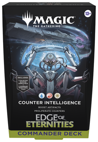 Magic the Gathering Edge of Eternities Commander Decks Combo (2 Pack)