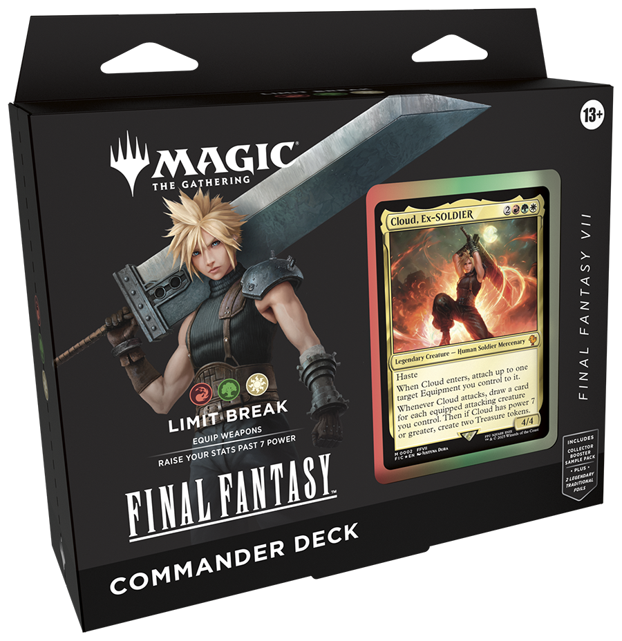 Magic the Gathering Final Fantasy Commander Decks (4 Decks Per Display)