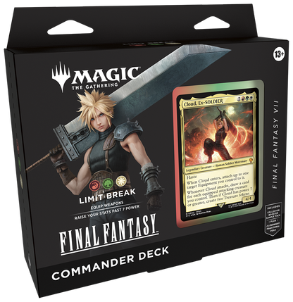 Magic the Gathering Final Fantasy Commander Decks (4 Decks Per Display)