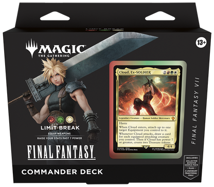 Magic the Gathering Final Fantasy Commander Decks (4 Decks Per Display)