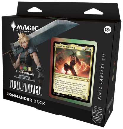 Magic the Gathering Final Fantasy Commander Decks (4 Decks Per Display)