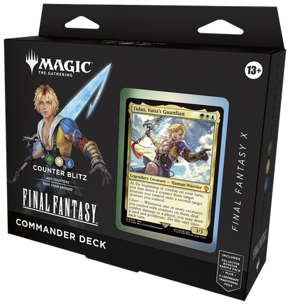 Magic the Gathering Final Fantasy Commander Decks (4 Decks Per Display)