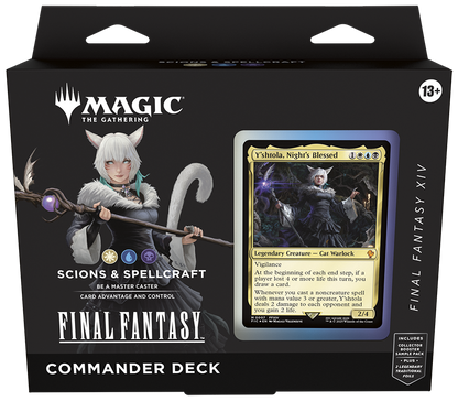 Magic the Gathering Final Fantasy Commander Decks (4 Decks Per Display)