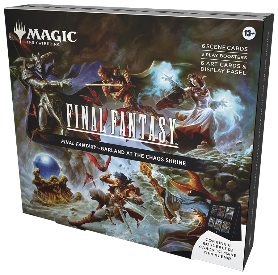 PREORDER Magic the Gathering Final Fantasy Holiday Release Scene Box Bundle (4 Decks Per Display)