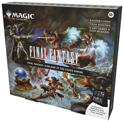 PREORDER Magic the Gathering Final Fantasy Holiday Release Scene Box Bundle (4 Decks Per Display)