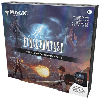 PREORDER Magic the Gathering Final Fantasy Holiday Release Scene Box Bundle (4 Decks Per Display)