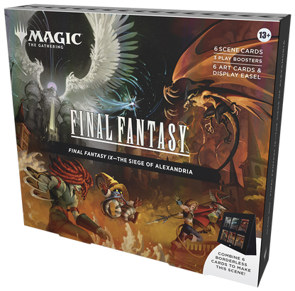 PREORDER Magic the Gathering Final Fantasy Holiday Release Scene Box Bundle (4 Decks Per Display)