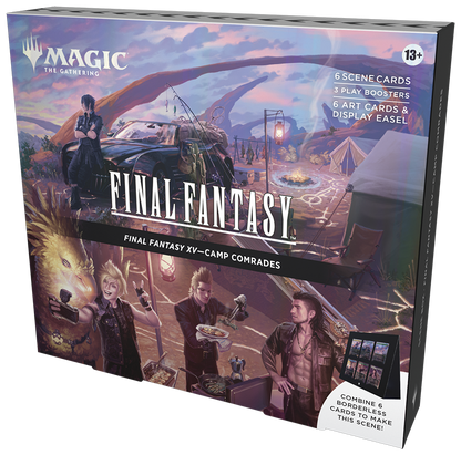 PREORDER Magic the Gathering Final Fantasy Holiday Release Scene Box Bundle (4 Decks Per Display)