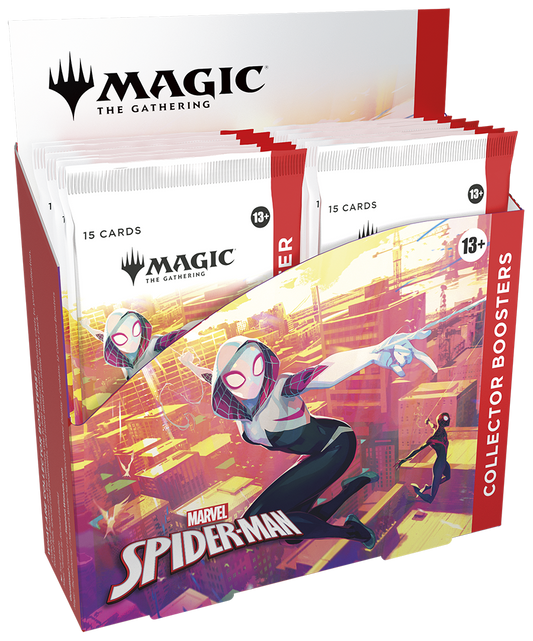 Magic the Gathering Spider-Man Collector Booster Box (12 Boosters Per Display)