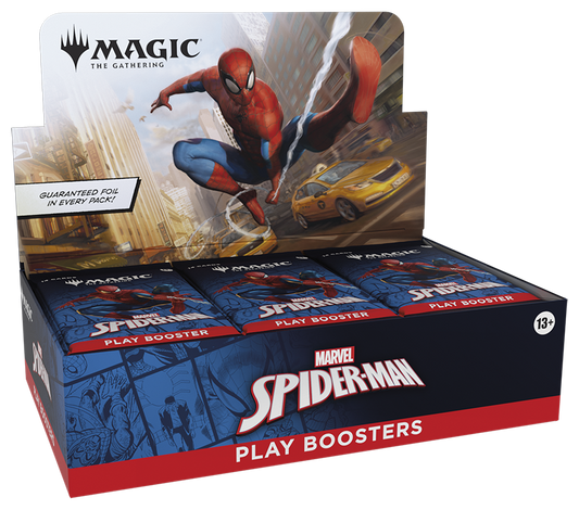 Magic the Gathering Spider-Man Play Booster Box (30 Boosters Per Display)