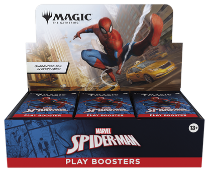 Magic the Gathering Spider-Man Play Booster Box (30 Boosters Per Display)