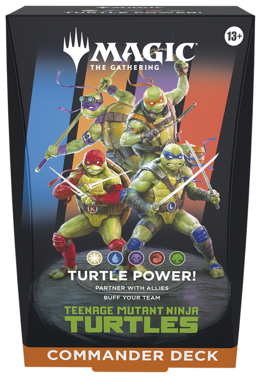 PREORDER Magic the Gathering Teenage Mutant Ninja Turtles Commander Deck Turtle Power