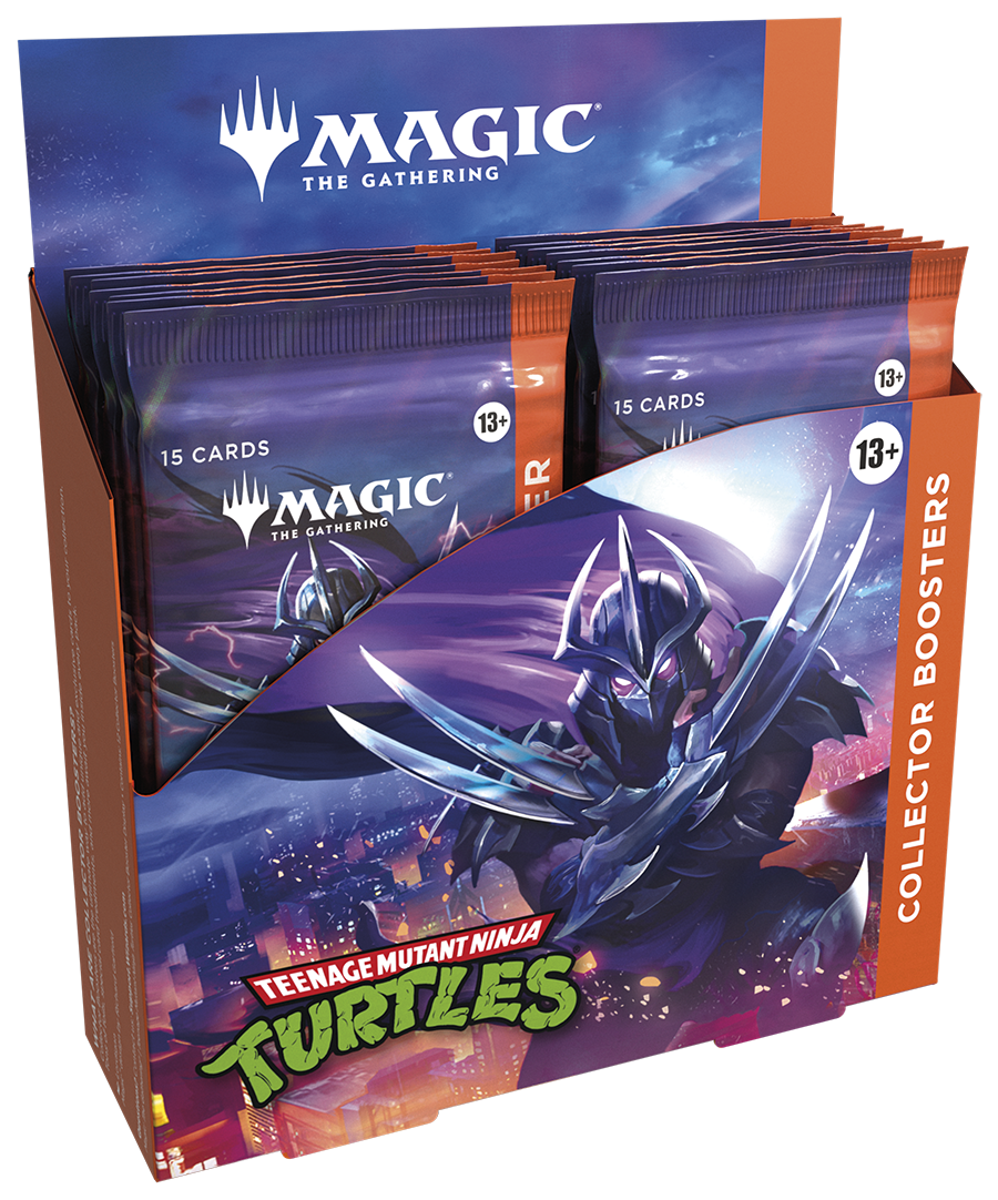 PREORDER Magic the Gathering Teenage Mutant Ninja Turtles Collector Booster Box (12 Boosters Per Display)