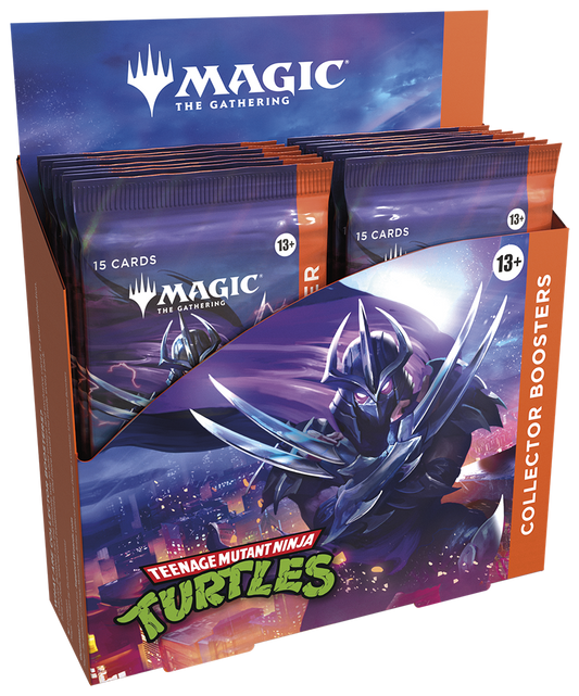PREORDER Magic the Gathering Teenage Mutant Ninja Turtles Collector Booster Box (12 Boosters Per Display)