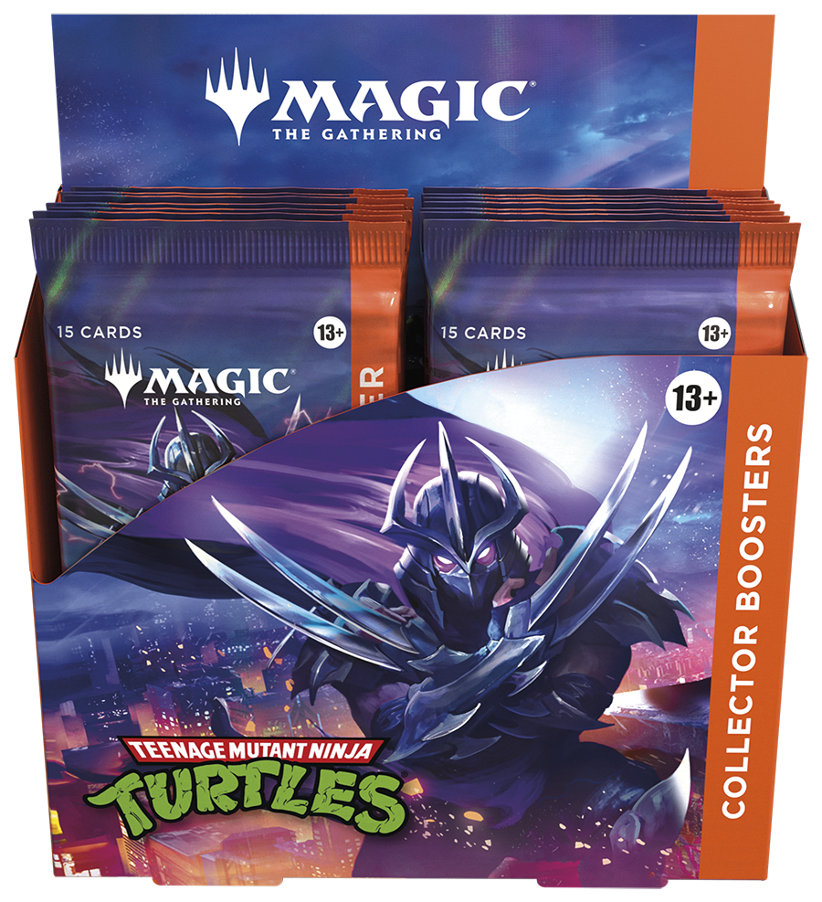 PREORDER Magic the Gathering Teenage Mutant Ninja Turtles Collector Booster Box (12 Boosters Per Display)