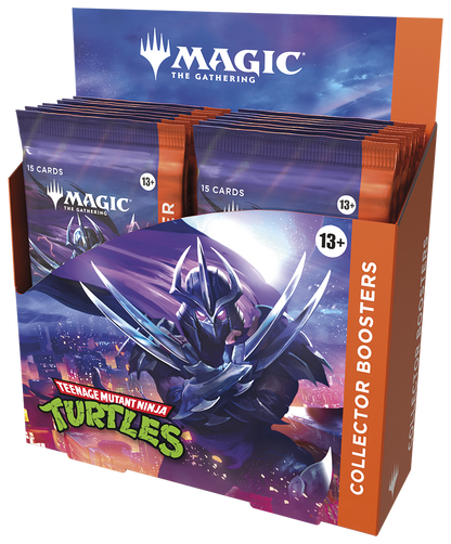 PREORDER Magic the Gathering Teenage Mutant Ninja Turtles Collector Booster Box (12 Boosters Per Display)