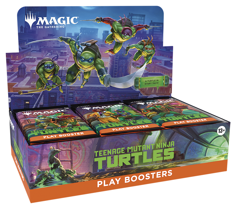 PREORDER Magic the Gathering Teenage Mutant Ninja Turtles Play Booster Box (30 Boosters Per Display)
